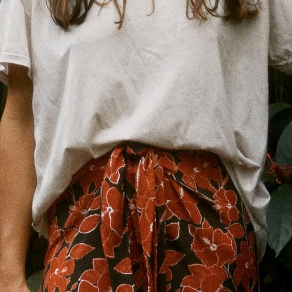 New acacia mid pacific Quinn skirt silk swimwear M - Picture 16 of 16